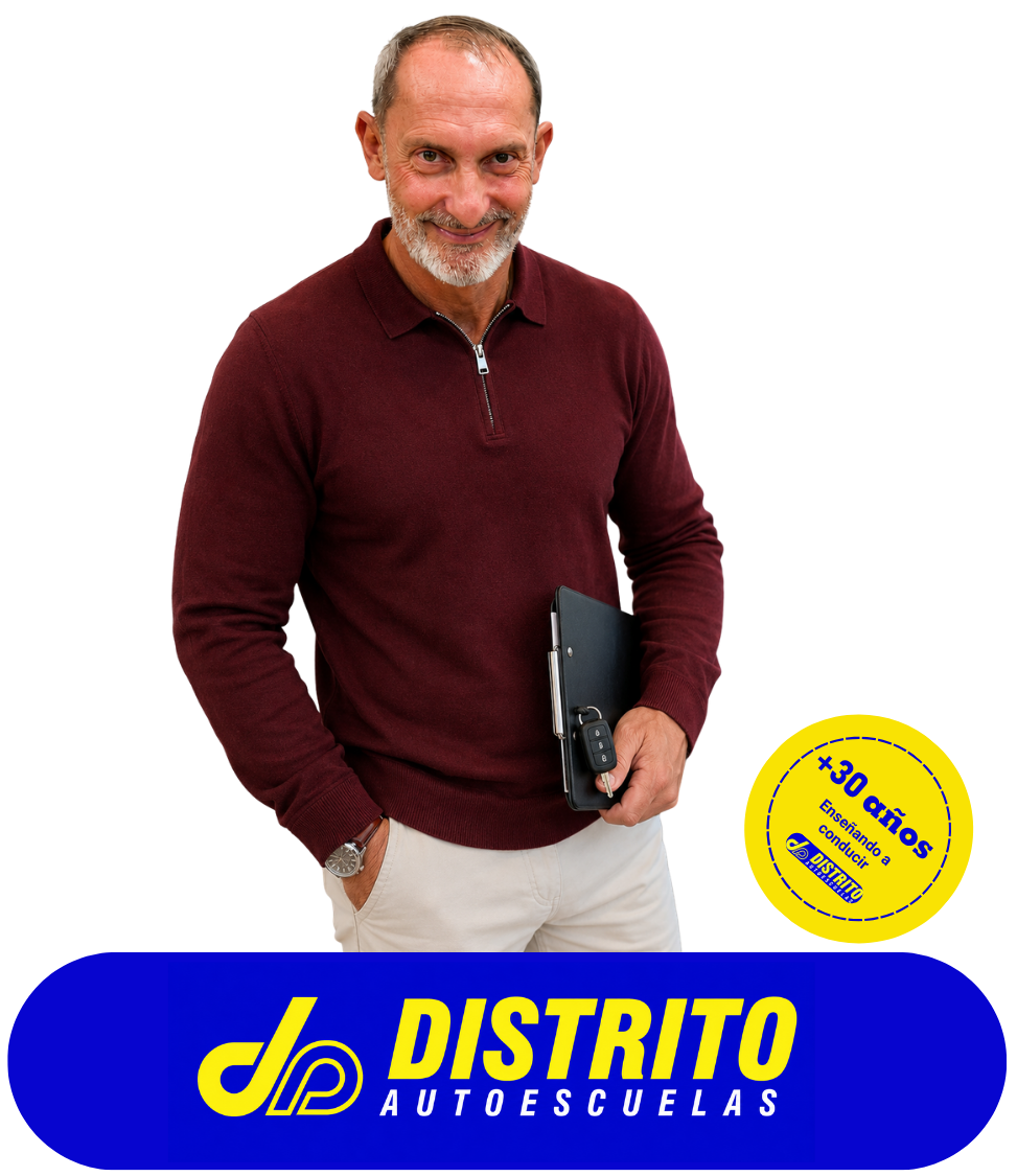 distrito autoescuela profesor